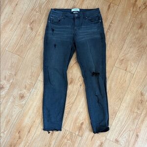 Pistola Distressed Black Skinny Jeans